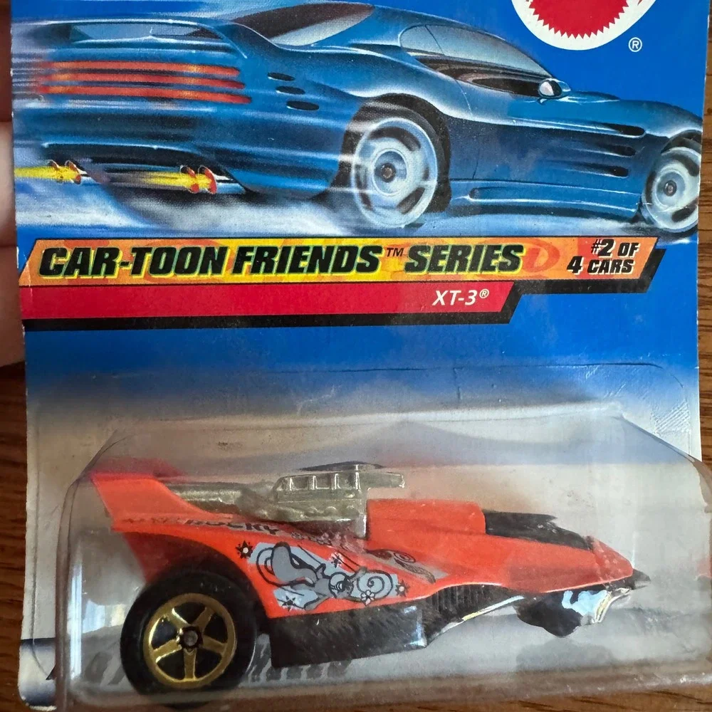 Hot Wheels XT-3 Car-Toon Friends Series #2/4 1999 Orange Diecast‎ Car
